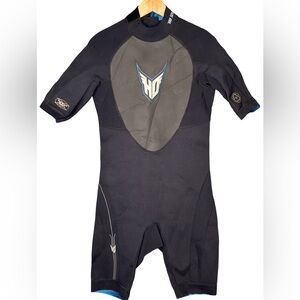 Ho Sports Men's Black Shorty Wetsuit Large NWT